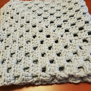 Baby/toddler crochet blanket! Hand made.